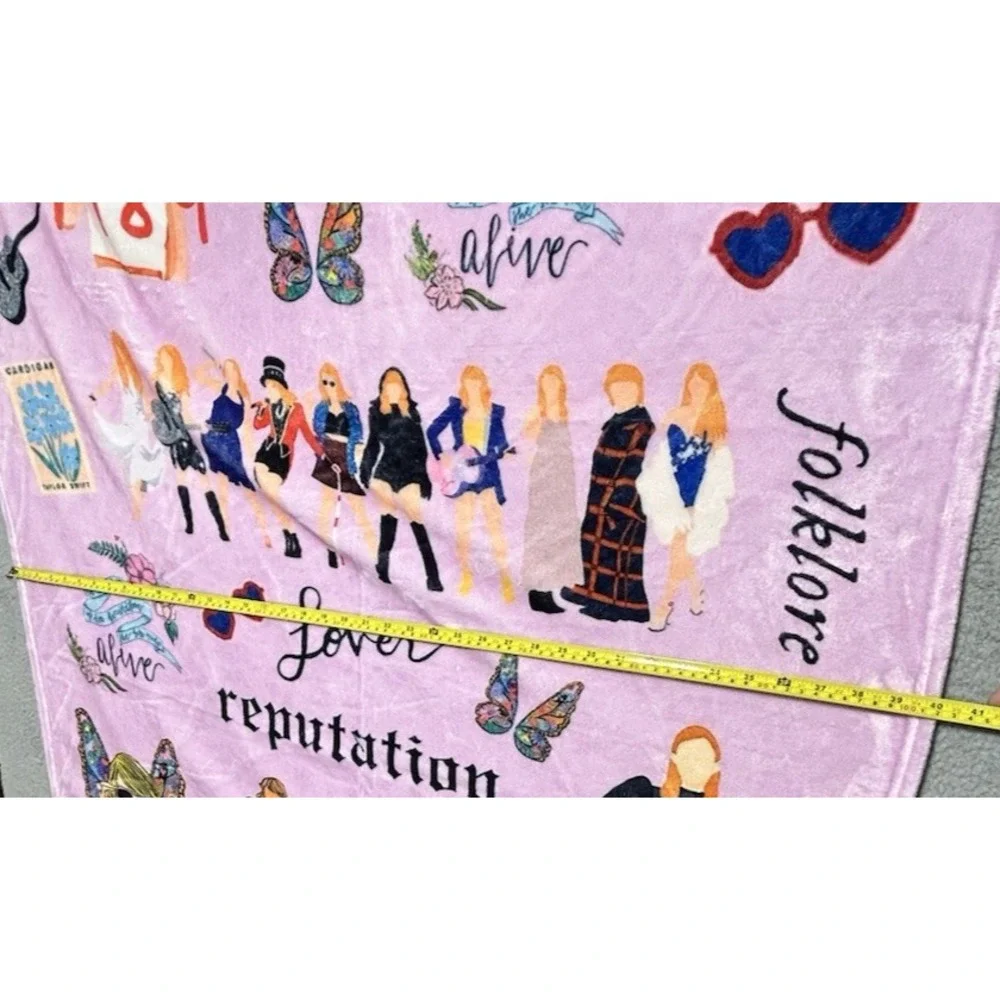 Fleece Lightweight Throw Blanket Taylor Swift ERA'S Tour‎ All Albums 40x50